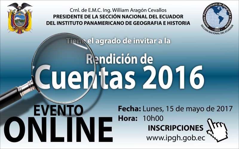 Invitacion Rendición de Cuentas 2016