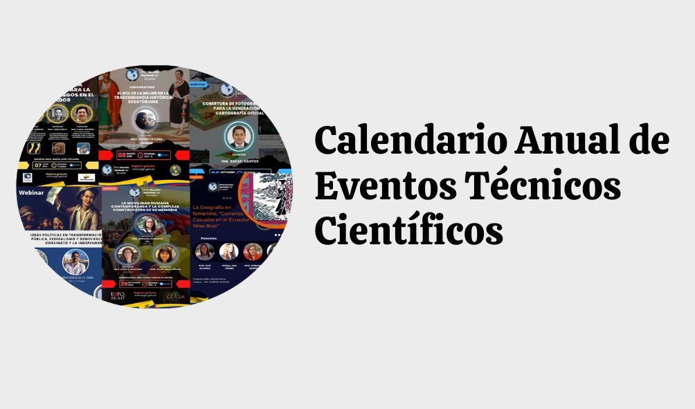 calendario anua de eventos tecnico cientificos