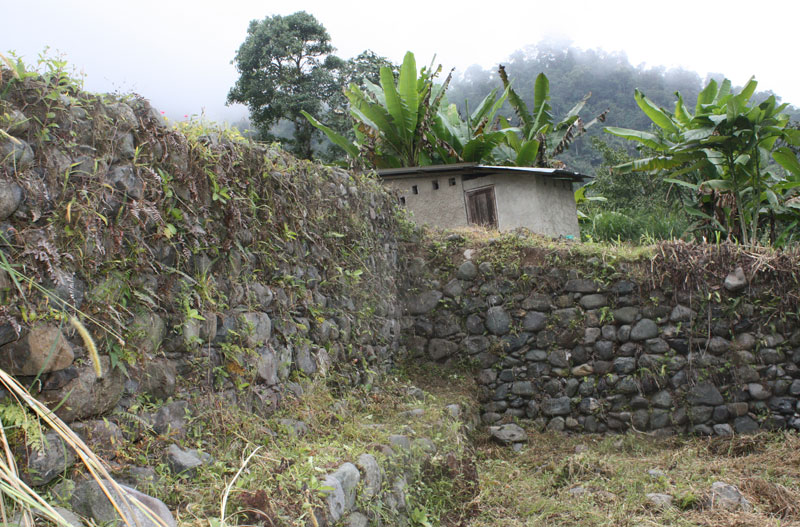 Imágen de ruinas en investigación sobre Malqui Machay